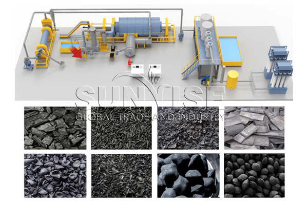 Charcoal production Line