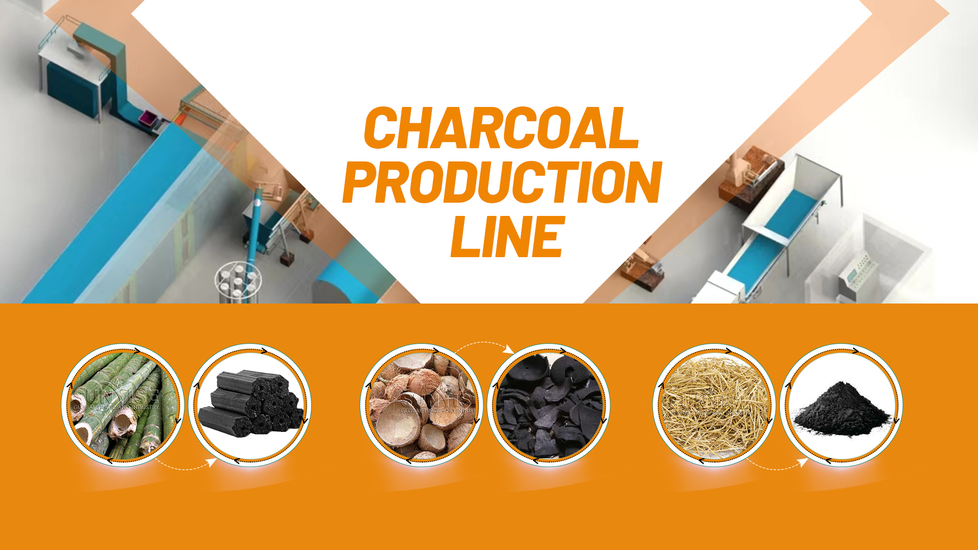 Materials Of Charcoal Production Line