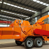 Movable Wood Shredder