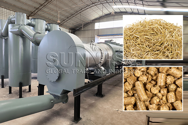 Straw Pellet Machine Line